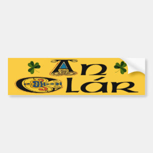 Autocollant De Voiture Adhésif pour pare-chocs de Clare (gaélique)