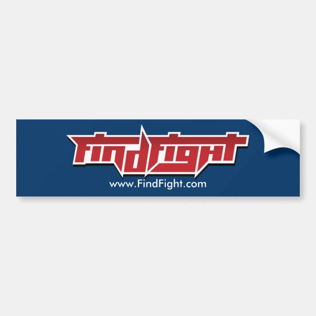 Autocollant De Voiture Adhésif pour pare-chocs de combat de découverte (Devant)