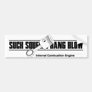Autocollant De Voiture Adhésif pour pare-chocs de combustion interne