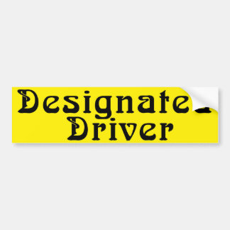 Autocollant De Voiture Adhésif pour pare-chocs de conducteur indiqué