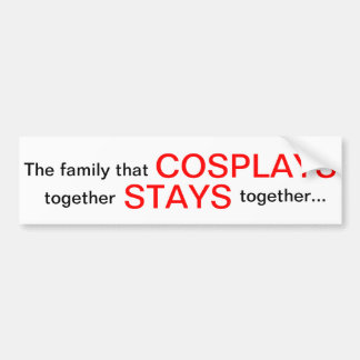 Autocollant De Voiture Adhésif pour pare-chocs de Cosplay