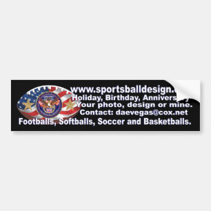 Autocollant De Voiture adhésif pour pare-chocs de coutume du football