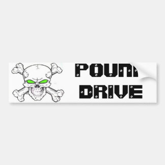 Autocollant De Voiture Adhésif pour pare-chocs de crâne imperméable