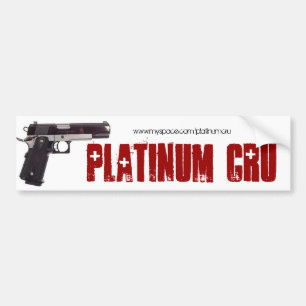 Autocollant De Voiture Adhésif pour pare-chocs de cru de platine