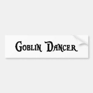 Autocollant De Voiture Adhésif pour pare-chocs de danseur de lutin
