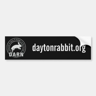Autocollant De Voiture Adhésif pour pare-chocs de DARN - noir
