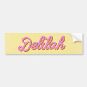 Autocollant De Voiture Adhésif pour pare-chocs de Delilah