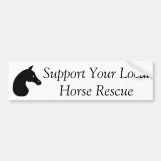 Autocollant De Voiture Adhésif pour pare-chocs de délivrance de cheval