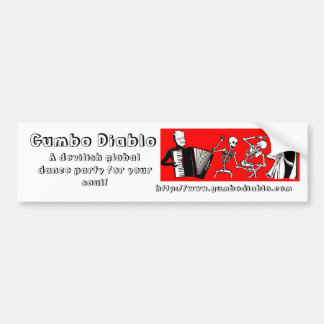 Autocollant De Voiture Adhésif pour pare-chocs de Diablo de gombo