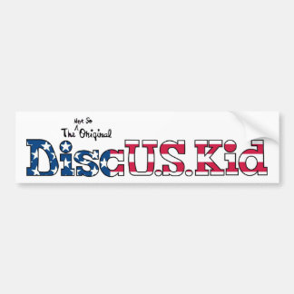 Autocollant De Voiture Adhésif pour pare-chocs de DiscUSKid
