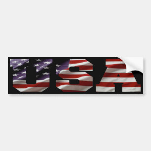 Autocollant De Voiture Adhésif pour pare-chocs de drapeau américain des