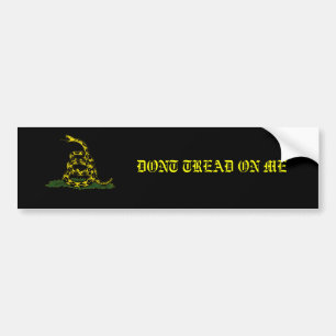 Autocollant De Voiture Adhésif pour pare-chocs de drapeau de Gadsden