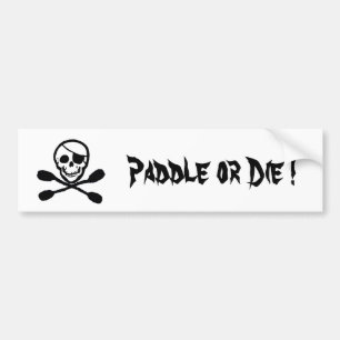 Autocollant De Voiture Adhésif pour pare-chocs de drapeau de kayak de