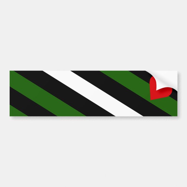 Autocollant De Voiture Adhésif pour pare-chocs de drapeau de Leatherboy (Devant)