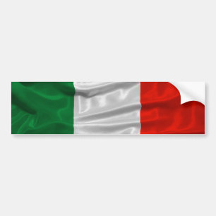 Autocollant De Voiture Adhésif pour pare-chocs de drapeau de l'Italie