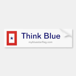 Autocollant De Voiture Adhésif pour pare-chocs de drapeau d'étoile bleue