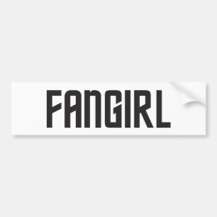 Autocollant De Voiture Adhésif pour pare-chocs de Fangirl