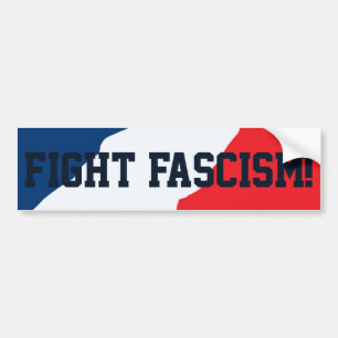 Autocollant De Voiture Adhésif pour pare-chocs de fascisme de combat