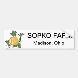 Autocollant De Voiture adhésif pour pare-chocs de ferme de sopko