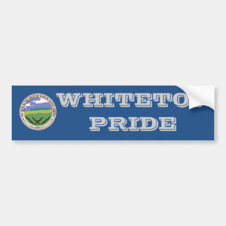 Autocollant De Voiture Adhésif pour pare-chocs de fierté de Whitetop