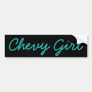 Autocollant De Voiture Adhésif pour pare-chocs de fille de Chevy