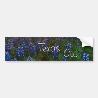 AUTOCOLLANT DE VOITURE ADHÉSIF POUR PARE-CHOCS DE FILLE DU TEXAS