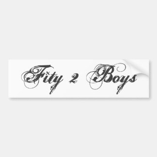 Autocollant De Voiture Adhésif pour pare-chocs de Fity2Boy