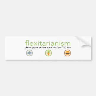 Autocollant De Voiture Adhésif pour pare-chocs de Flexitarian