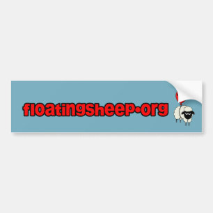 Autocollant De Voiture Adhésif pour pare-chocs de Floatingsheep