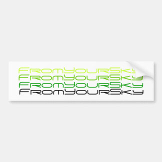 Autocollant De Voiture Adhésif pour pare-chocs de FromYourSky