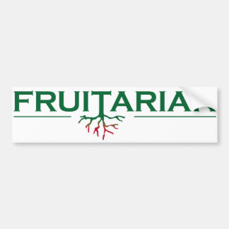Autocollant De Voiture Adhésif pour pare-chocs de Fruitarian