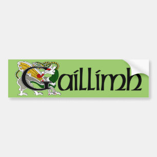 Autocollant De Voiture Adhésif pour pare-chocs de Galway (gaélique)