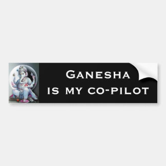 Autocollant De Voiture Adhésif pour pare-chocs de Ganesha - version 9