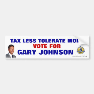 AUTOCOLLANT DE VOITURE ADHÉSIF POUR PARE-CHOCS DE GARY JOHNSON
