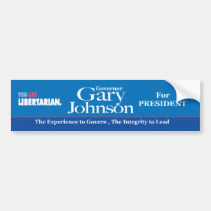 Autocollant De Voiture Adhésif pour pare-chocs de Gary Johnson