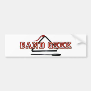 Autocollant De Voiture Adhésif pour pare-chocs de geek de bande