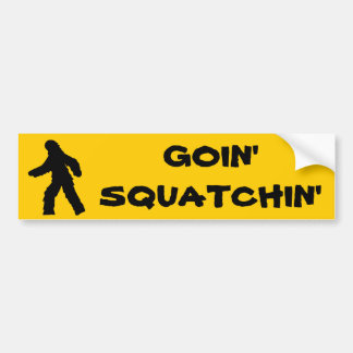 Autocollant De Voiture Adhésif pour pare-chocs de Goin Squatchin