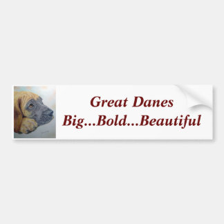Autocollant De Voiture Adhésif pour pare-chocs de great dane