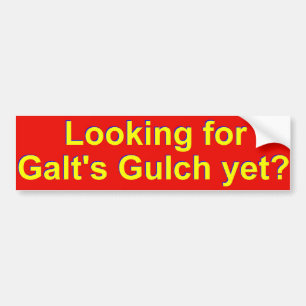 Autocollant De Voiture Adhésif pour pare-chocs de Gulch de Galt