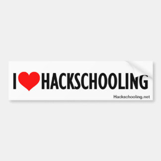 Autocollant De Voiture Adhésif pour pare-chocs de Hackschooling