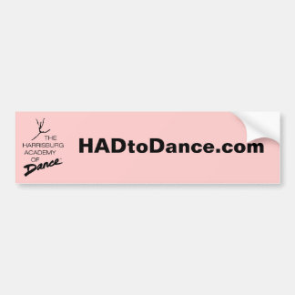 Autocollant De Voiture adhésif pour pare-chocs de HADtoDance.com