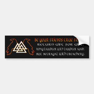 Autocollant De Voiture Adhésif pour pare-chocs de Havamal