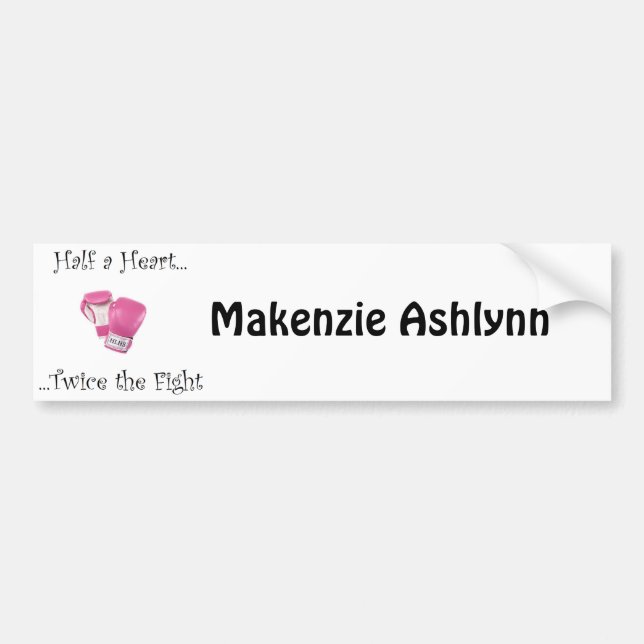 Autocollant De Voiture adhésif pour pare-chocs de hlhs (Devant)