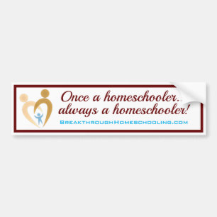 Autocollant De Voiture Adhésif pour pare-chocs de Homeschool