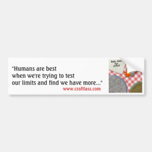 Autocollant De Voiture Adhésif pour pare-chocs de "humains" de BSfN