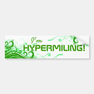 Autocollant De Voiture Adhésif pour pare-chocs de Hypermiling