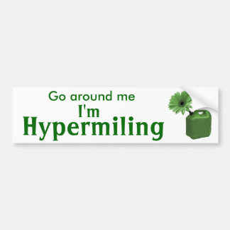 Autocollant De Voiture Adhésif pour pare-chocs de Hypermiling I