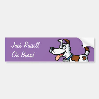 Autocollant De Voiture Adhésif pour pare-chocs de Jack Russell