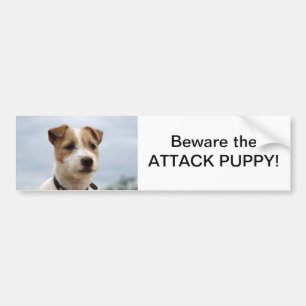 Autocollant De Voiture Adhésif pour pare-chocs de Jack Russell Terrier
