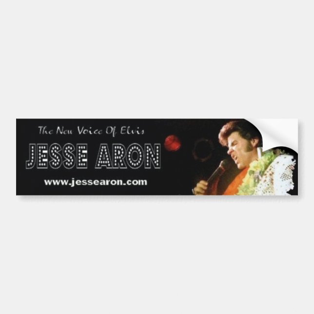 Autocollant De Voiture Adhésif pour pare-chocs de Jesse Aron (Devant)